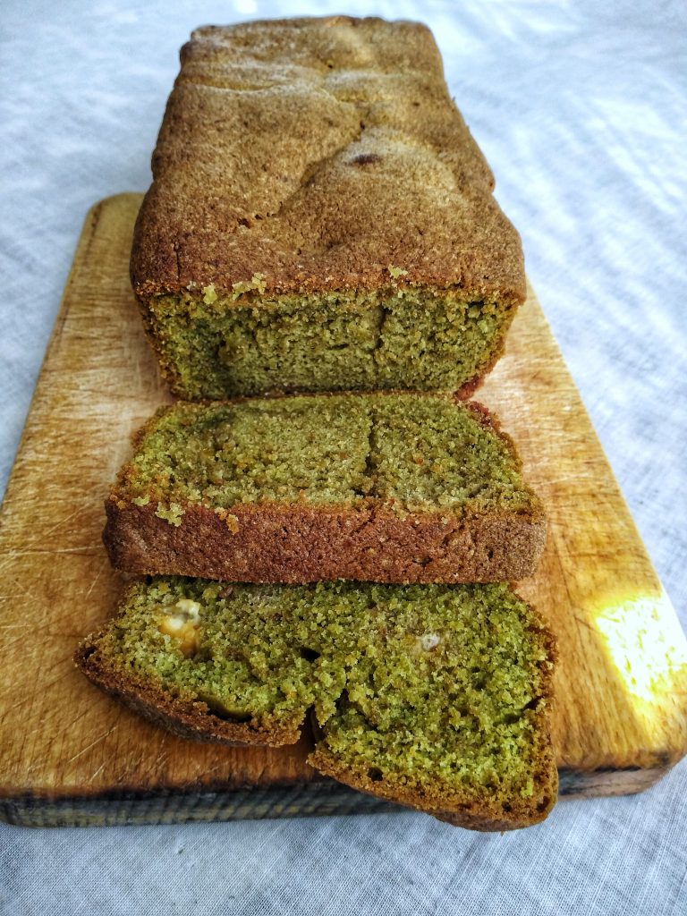 Bizcocho té macha